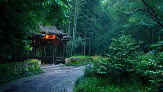 五星級酒店裝修|厚重端莊，古老建筑風格酒店