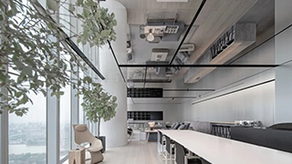 辦公室裝修|穿越未來感辦公室設計布局