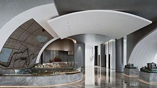 會所裝修|遨游太空感的會所裝修設計