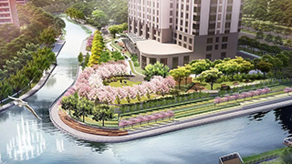 售樓處裝修|水境風格